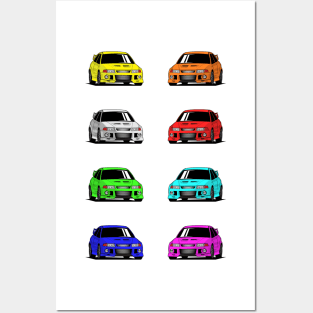 Lancer Evo VI - X8 Cars Posters and Art